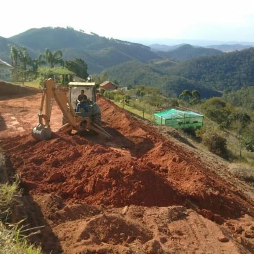 Terraplenagem para residencial em Itaipava-RJe